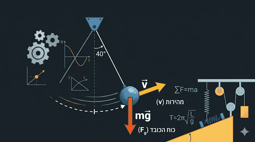 קורס מכניקה — בבנייה